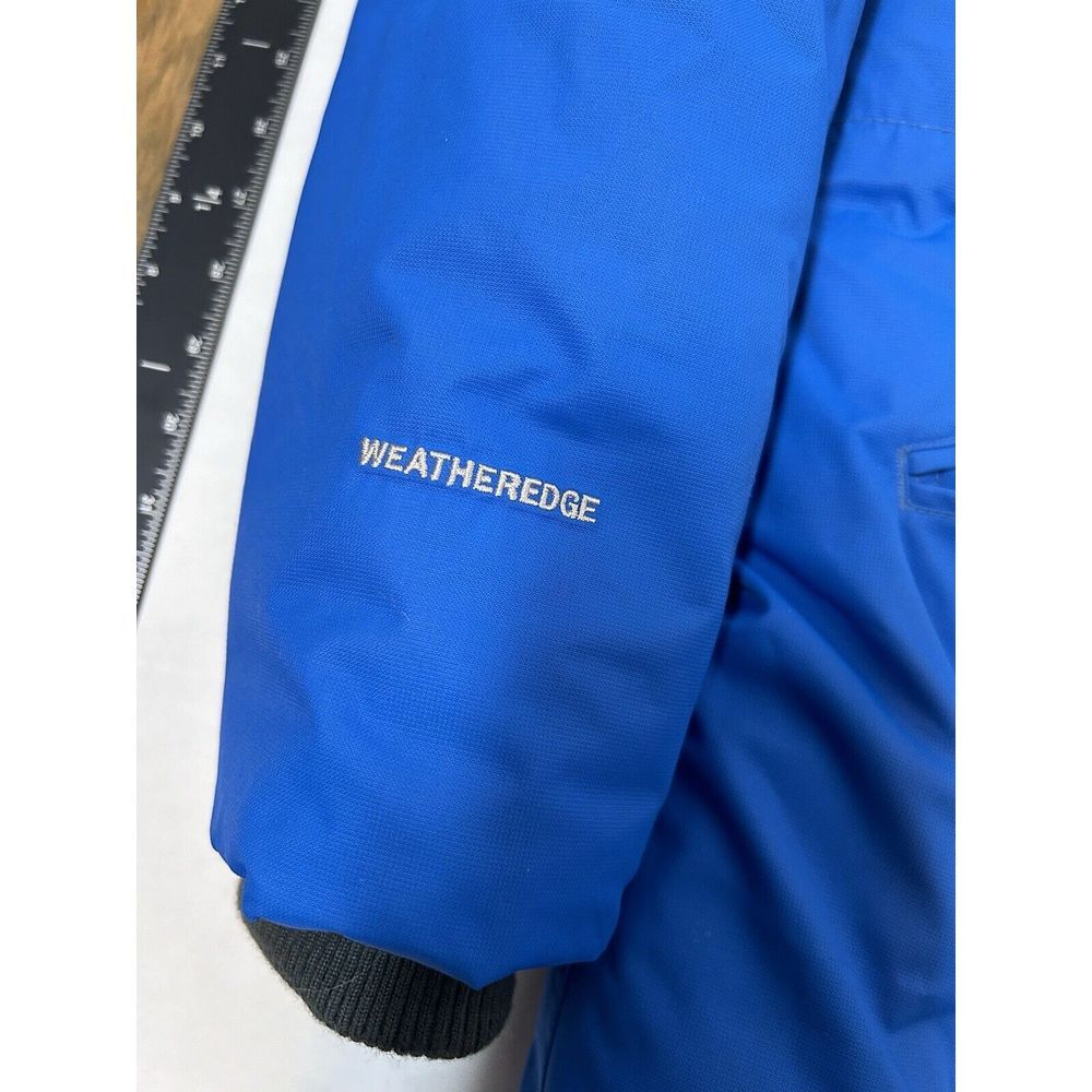 Women's Eddie Bauer Superior III Down Parka Jacket Winter Coat Blue SZ XXL - Picture 4 of 13